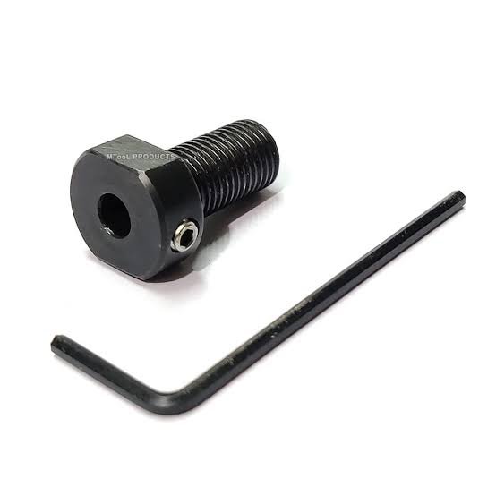 775 DC Motor Drill Chuck Shaft Adapter with Allen Key – Heavy-Duty Rotary Tool Coupler (Pack of 1)